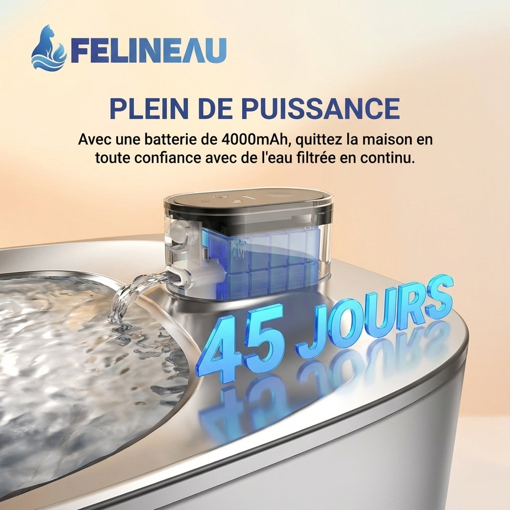 Felineau Vital Suisse™ - Technologie d'hydratation avancée