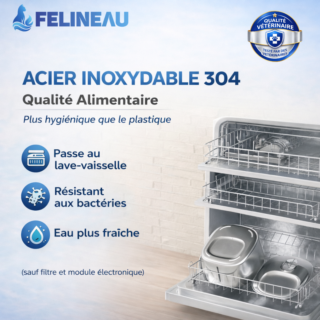 Felineau Vital Suisse™ - Technologie d'hydratation avancée